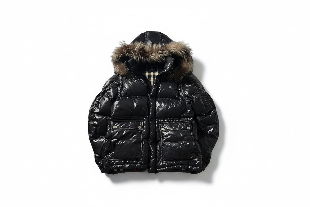Burberry Puffer Jacket – Blessedbyswag