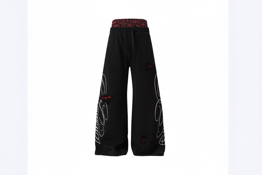 Countmoney Double Waisted Sweatpants