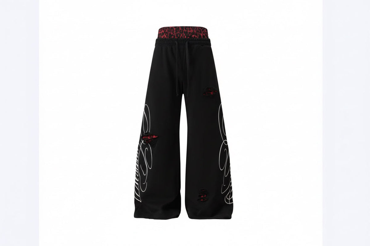 Countmoney Double Waisted Sweatpants