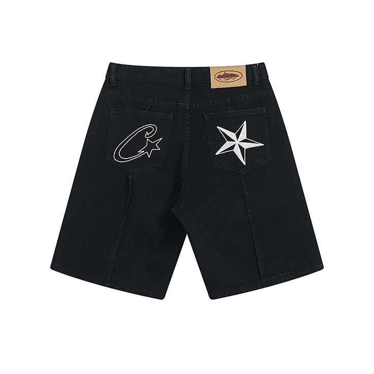 Corteiz Denim Shorts