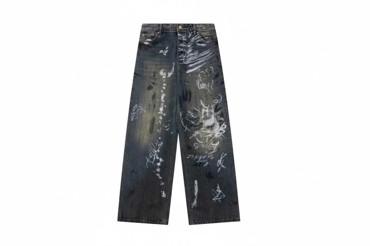 Balenciaga Graffiti Jeans