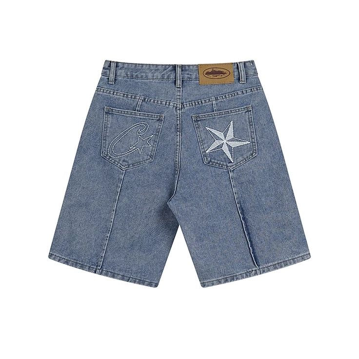Corteiz Denim Shorts