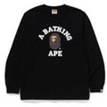 A Bathing Ape College Long-sleeve T-shirt