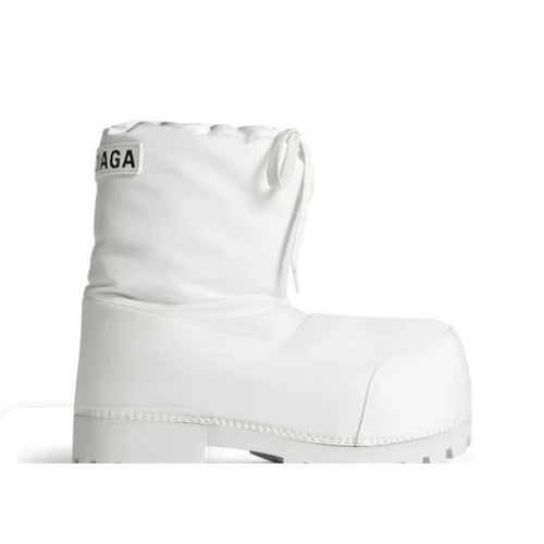 Balenciaga Alaska Boots (White)