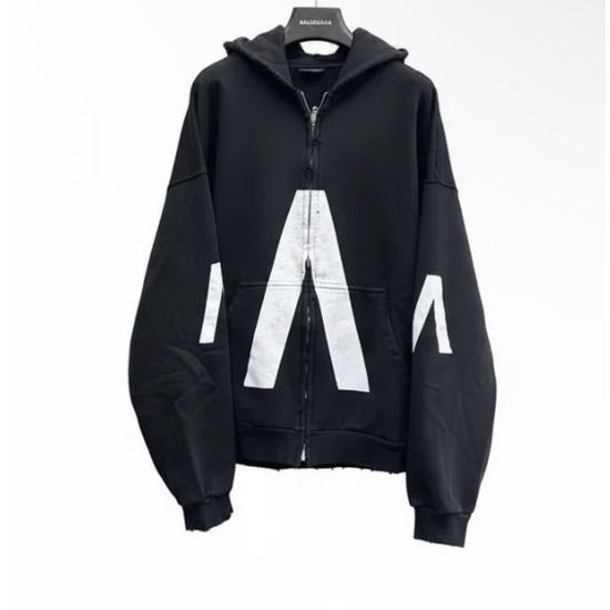Balenciaga Archive Zip Up Hoodie