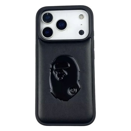 BAPE Leather iPhone Case