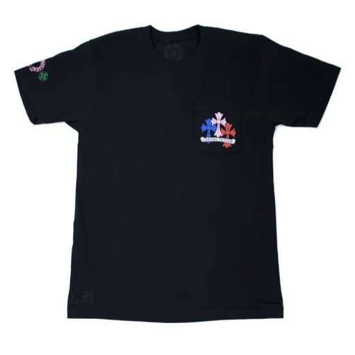 Chrome Hearts Multi Color Cross Cemetery T-shirt