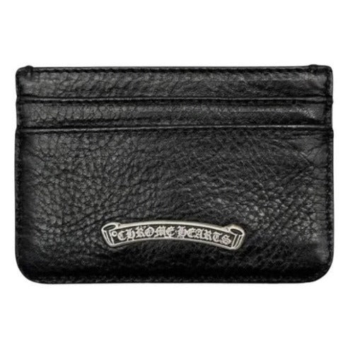Chrome Hearts Scroll Leather Cardholder