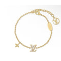 Louis Vuitton Gold Chain Bracelet