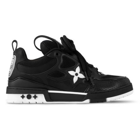 LV Skate Sneaker Black White
