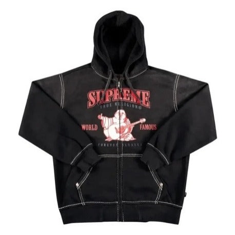 Supreme x True Religion Zip Up Hooded Sweatshirt