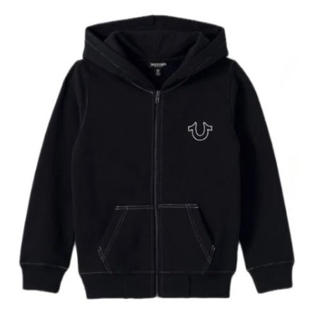 True Religion Stitch Logo Zip-up Hoodie